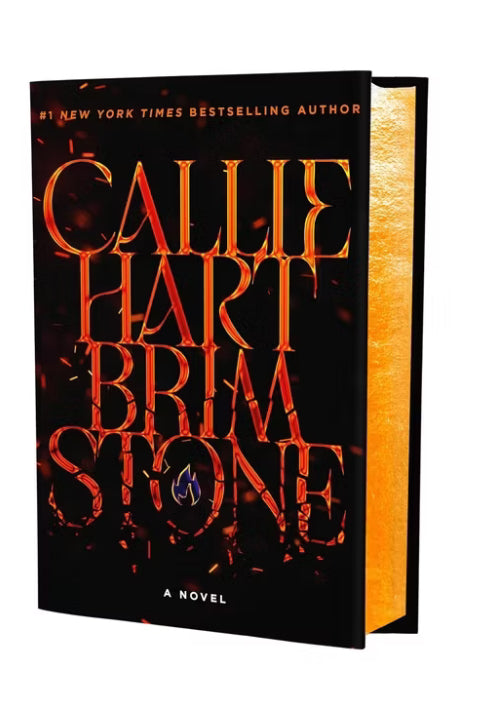 Brimstone New Hardback special edition copper sprayed edges Callie Hart